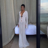Metropolis Strick-Maxikleid